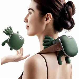 Masajeador de cuello con calor para uso manual